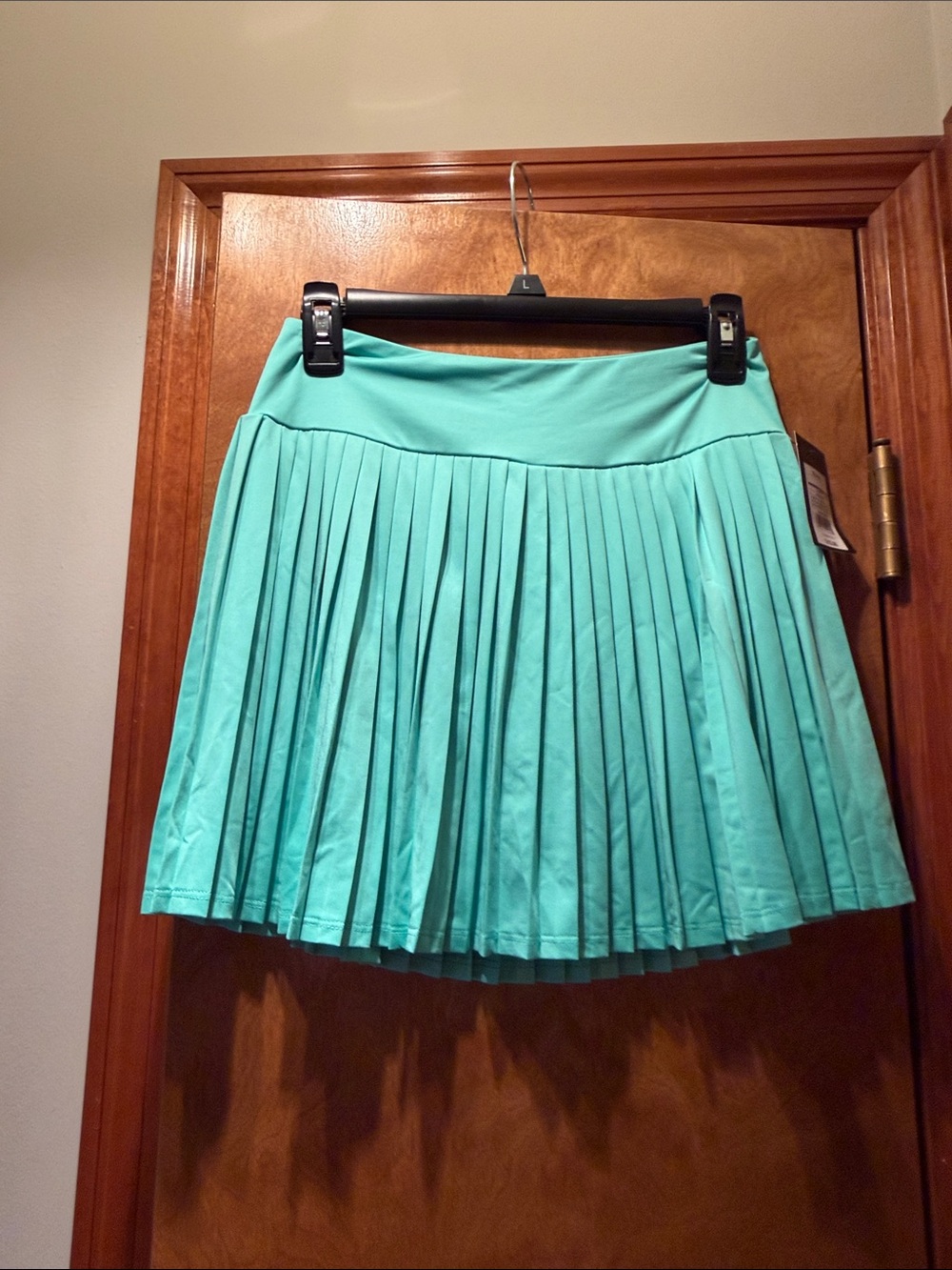 art class Pleated Skirt in Aqua Blue